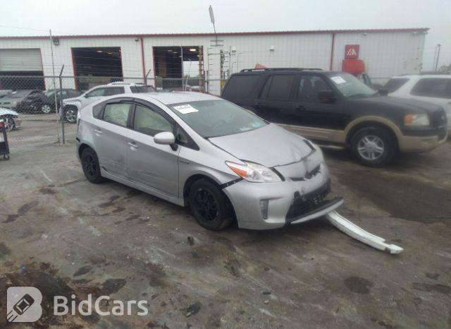 Toyota Prius 2013, VIN JTDKN3DU2D5604537, 1/5