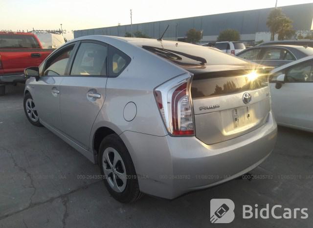 Toyota Prius 2012, VIN JTDKN3DU3C5405494, 3/5