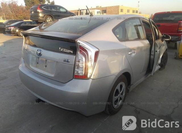 Toyota Prius 2012, VIN JTDKN3DU3C5405494, 4/5