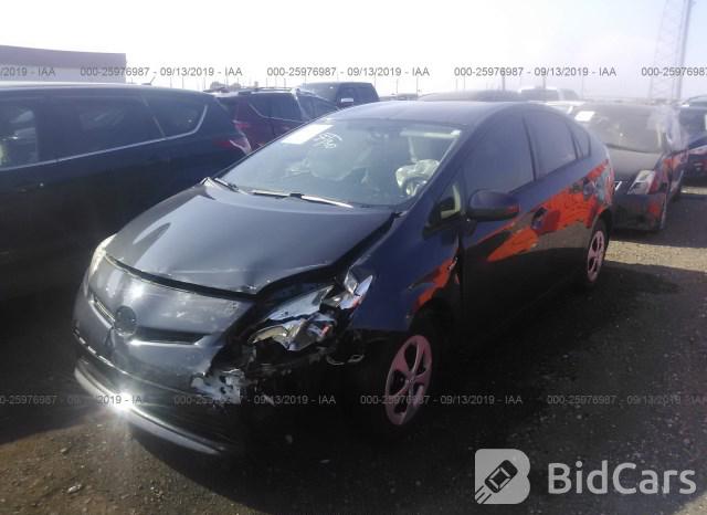 Toyota Prius 2013, VIN JTDKN3DU4D1722712, 1/5