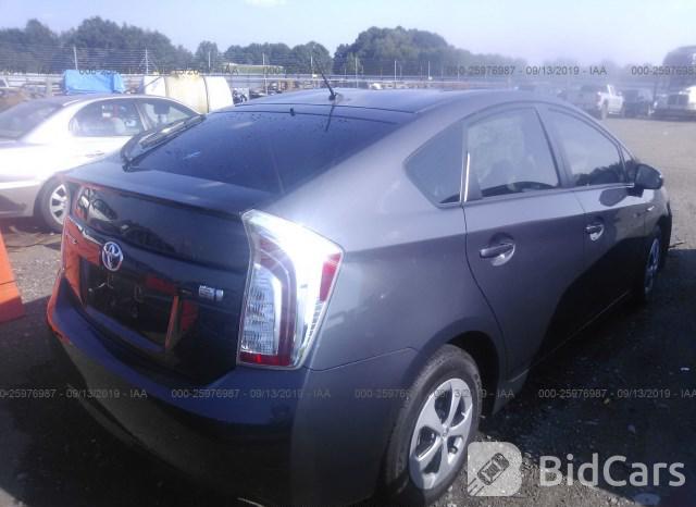 Toyota Prius 2013, VIN JTDKN3DU4D1722712, 3/5