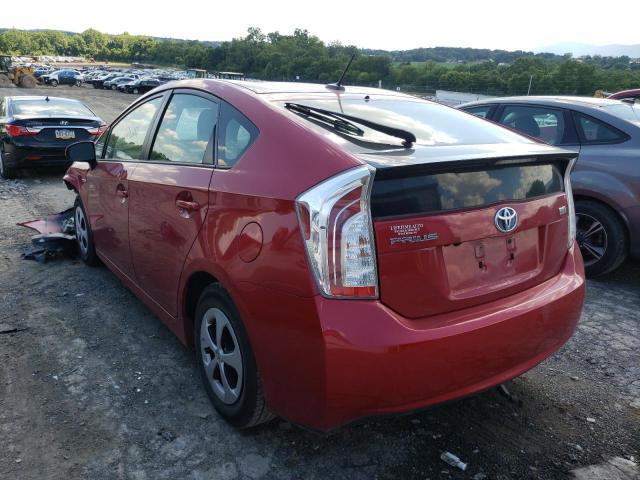 Toyota Prius 2012, VIN JTDKN3DU6C5452101, 3/5