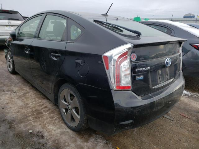 Toyota Prius 2013, VIN JTDKN3DU6D5614276, 3/5
