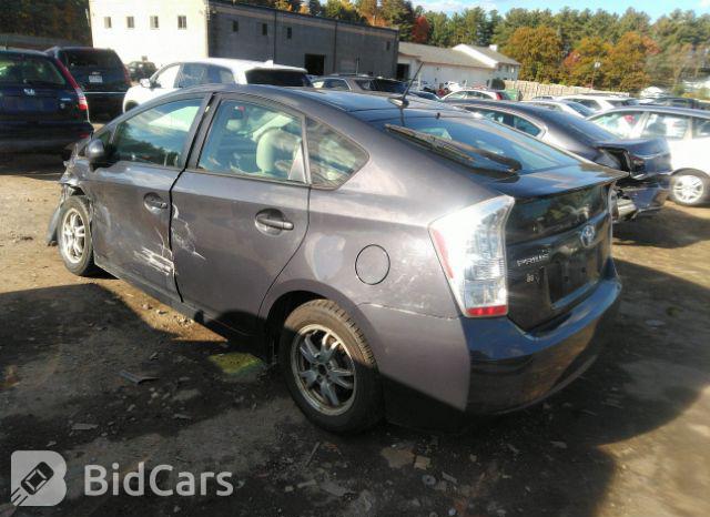 Toyota Prius 2011, VIN JTDKN3DU7B0298008, 3/5