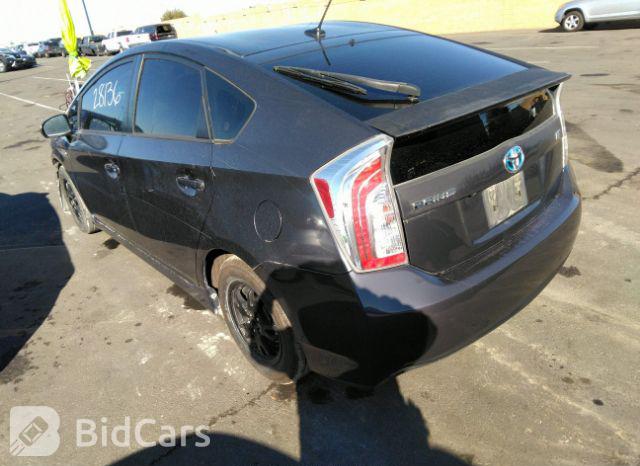 Toyota Prius 2013, VIN JTDKN3DU7D1643065, 3/5