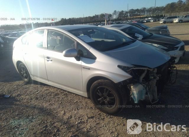 Toyota Prius 2014, VIN JTDKN3DU9E1778923, 1/5