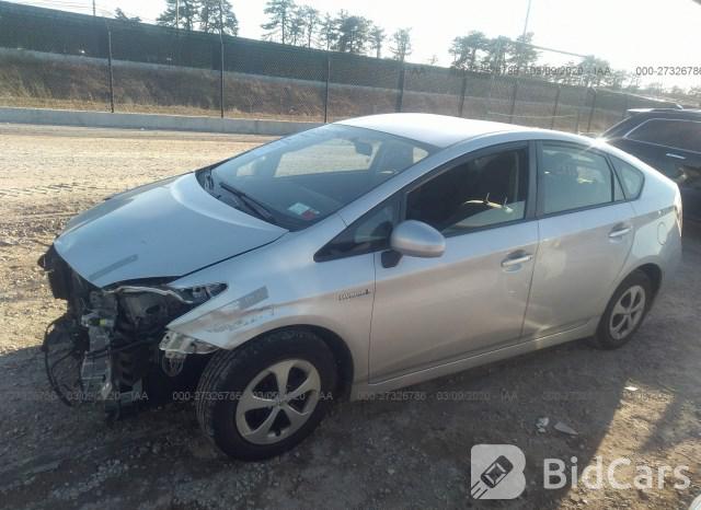 Toyota Prius 2014, VIN JTDKN3DU9E1778923, 2/5