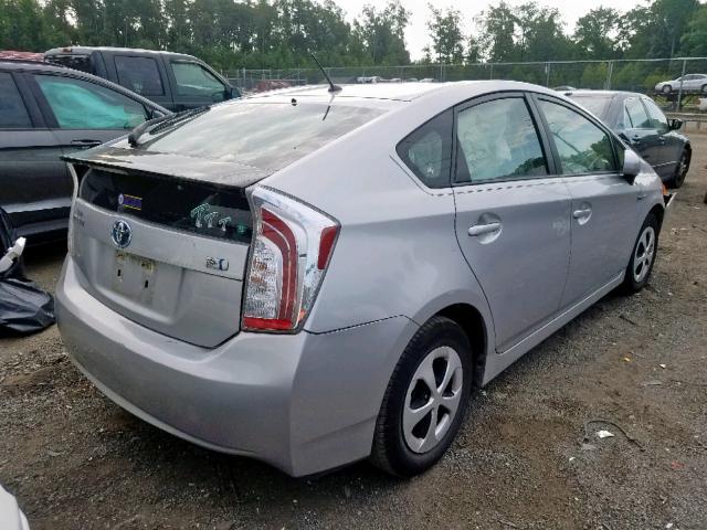 Toyota Prius 2014, VIN JTDKN3DUXE1758101, 4/5