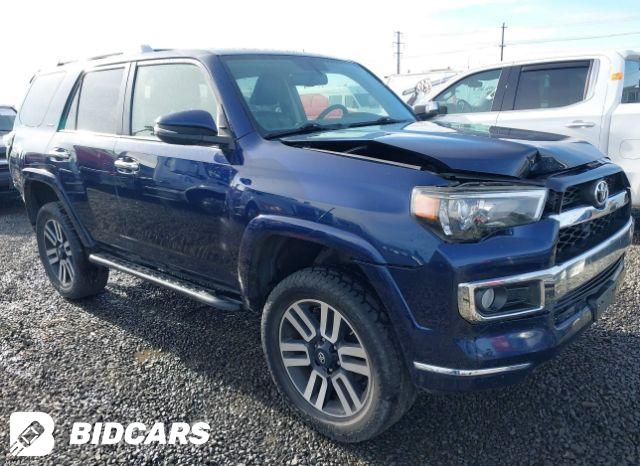 Toyota 4runner 2016, VIN JTEBU5JR5G5386690, 5/11