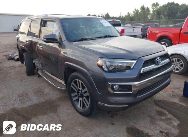 Toyota 4runner 2016, VIN JTEBU5JR5G5386690, 8/11