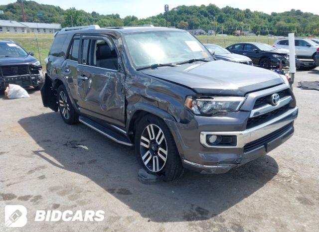 Toyota 4runner 2016, VIN JTEBU5JR5G5386690, 9/11