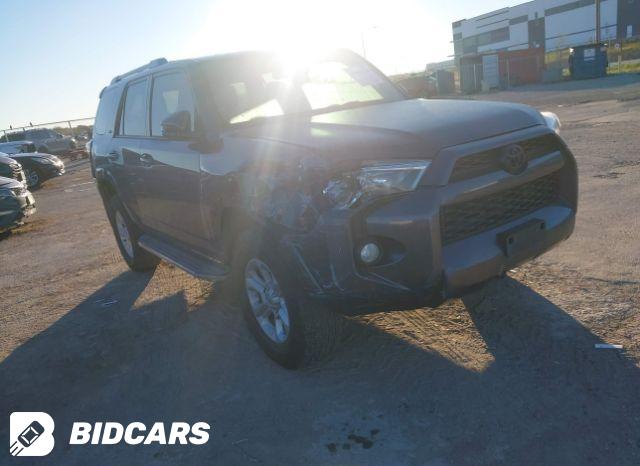 Toyota 4runner 2016, VIN JTEBU5JR5G5386690, 11/11