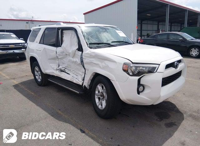 Toyota 4runner 2017, VIN JTEBU5JR5H5454729, 8/10