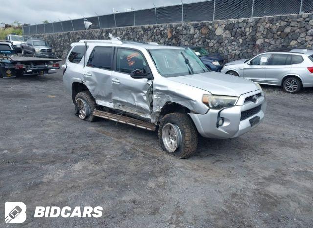 Toyota 4runner 2016, VIN JTEBU5JR7G5319086, 5/11