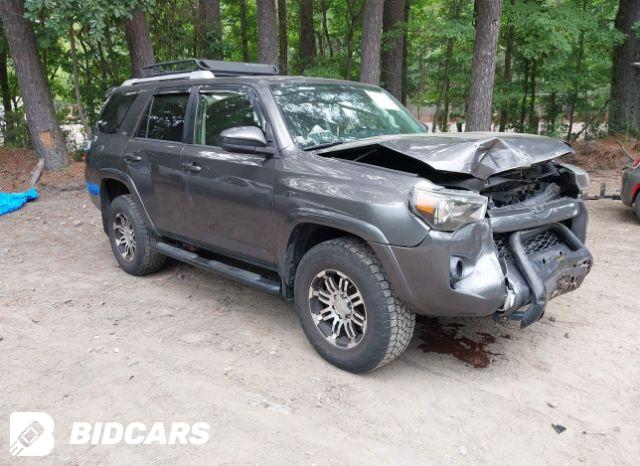 Toyota 4runner 2016, VIN JTEBU5JR7G5319086, 9/11