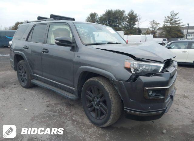 Toyota 4runner 2021, VIN JTELU5JR3M5869224, 1/5