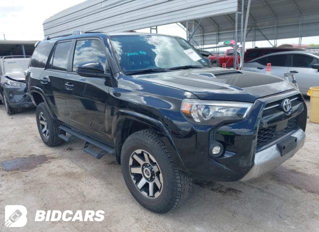Toyota 4runner 2023, VIN JTELU5JR4P6133715, 5/11