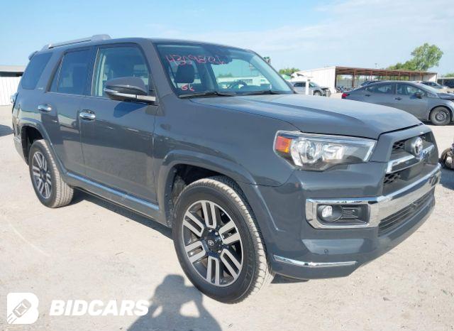 Toyota 4runner 2023, VIN JTELU5JR4P6133715, 9/11