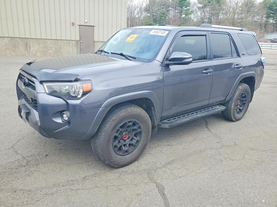 Toyota 4runner 2022, VIN JTENU5JR0N5992246, 4/5