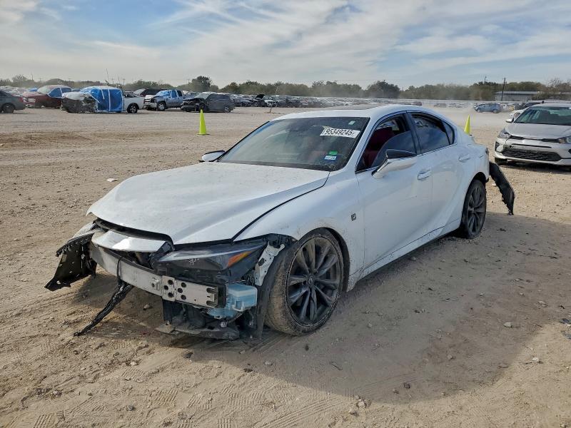 Lexus IS 2023, VIN JTHDA1D25P5124308, 4/5