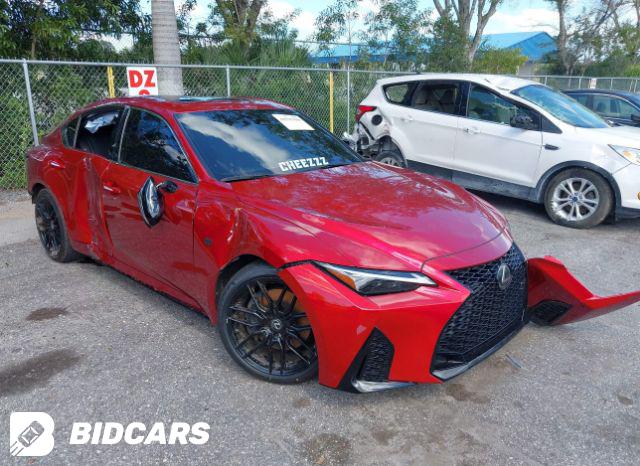 Lexus IS 2021, VIN JTHGZ1E29M5022414, 3/5