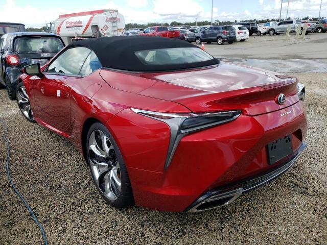 Lexus LC 2021, VIN JTHKPAAY3MA102406, 3/5