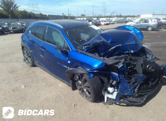 Lexus UX 250H 2020, VIN JTHX9JBH9L2035365, 9/11
