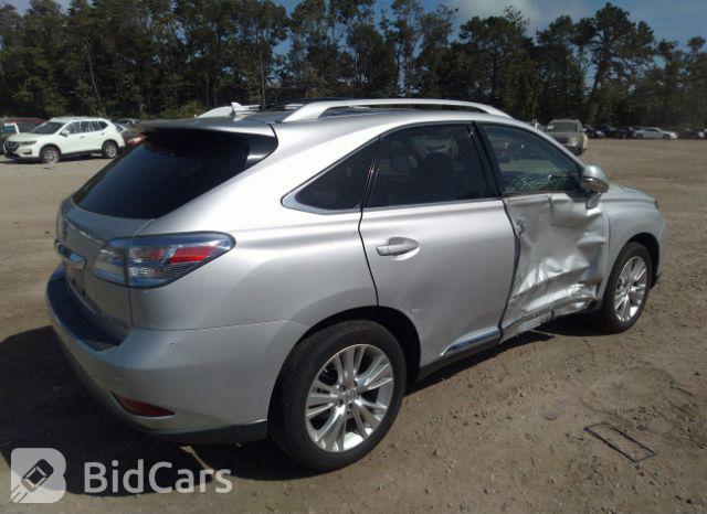 Lexus RX 2011, VIN JTJBC1BA2B2044873, 4/5