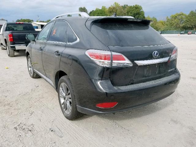 Lexus RX 2013, VIN JTJBC1BA3D2062446, 3/5