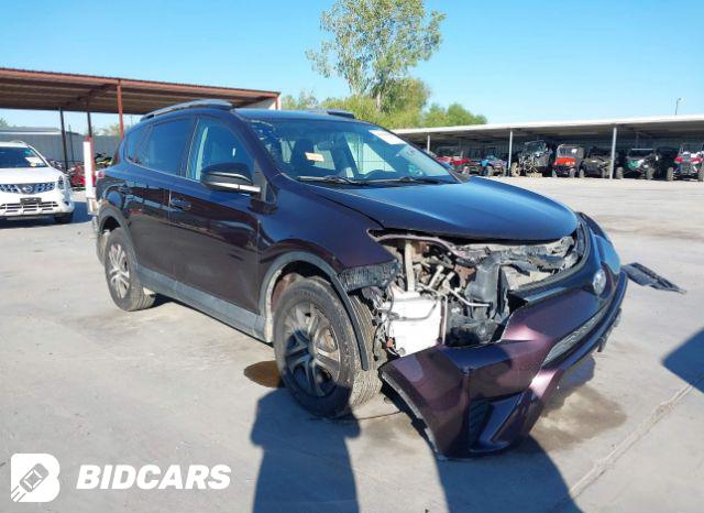 Toyota RAV4 2016, VIN JTMRJREVXGD042675, 3/5