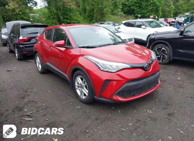 Toyota C-HR 2020, VIN JTNKHMBX2L1081287, 3/5
