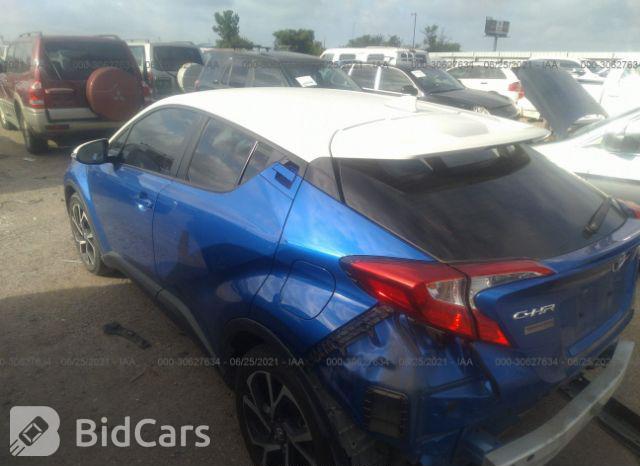 Toyota C-HR 2018, VIN JTNKHMBX7J1009949, 3/5