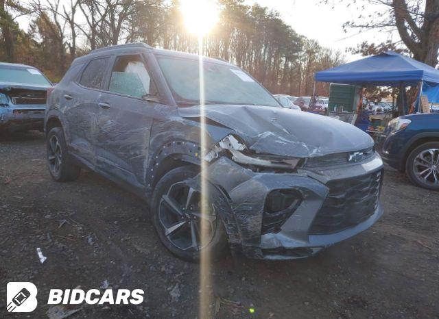 Chevrolet Trailblazer 2022, VIN KL79MPSL7NB043044, 9/11