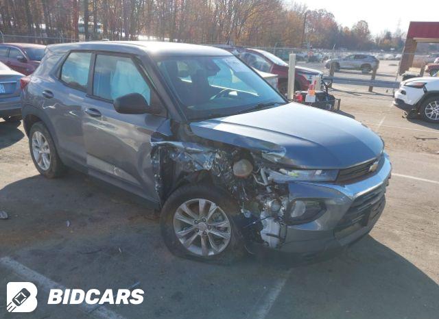 Chevrolet Trailblazer 2021, VIN KL79MRSL0MB173242, 2/5