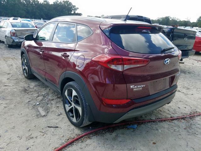 Hyundai Tucson 2016, VIN KM8J33A23GU096301, 3/5