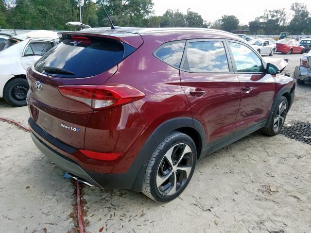 Hyundai Tucson 2016, VIN KM8J33A23GU096301, 4/5