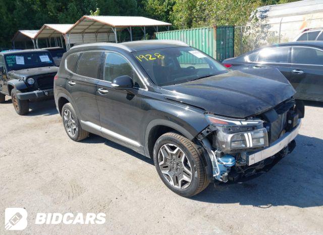 Hyundai Santa Fe 2022, VIN KM8S2DA13NU028307, 4/5