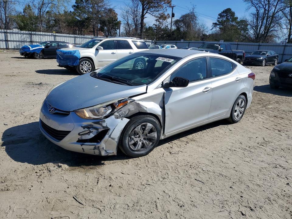 Hyundai Elantra 2017, VIN KMHD74LF6HU095748, 2/5