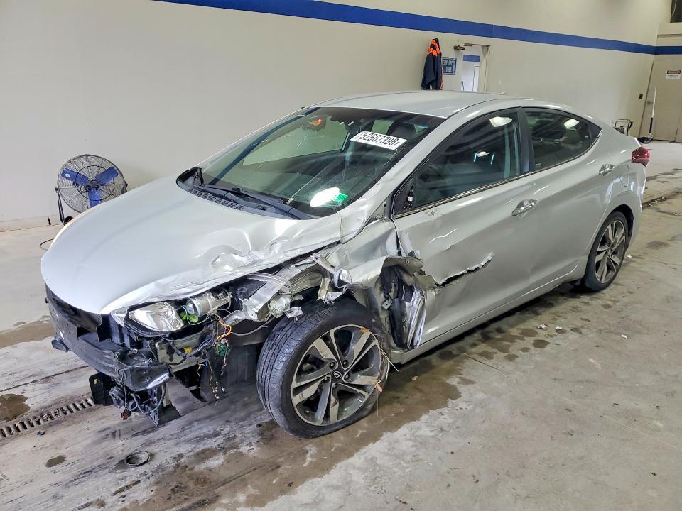 Hyundai Elantra 2017, VIN KMHD74LF6HU095748, 3/5