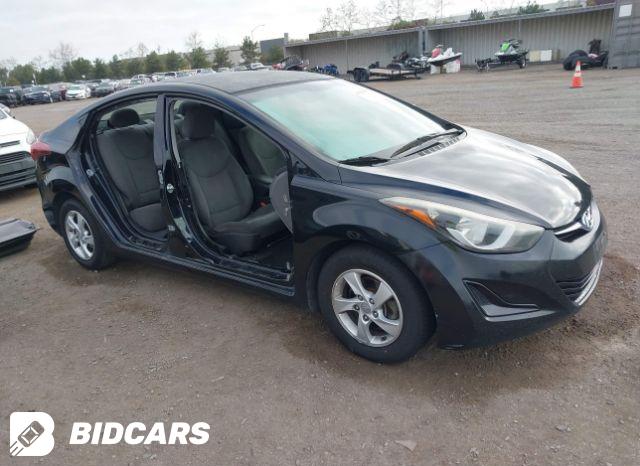 Hyundai Elantra 2015, VIN KMHDH4AE0FU235829, 7/11
