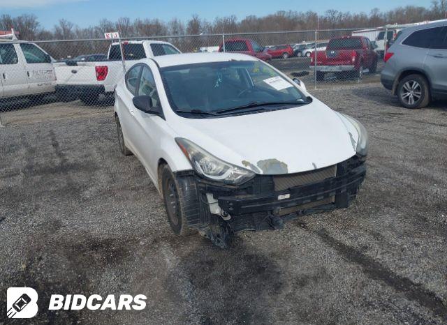 Hyundai Elantra 2015, VIN KMHDH4AE0FU235829, 10/11