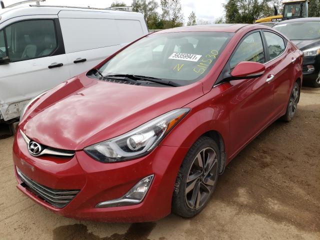 Hyundai Elantra 2016, VIN KMHDH4AE4GU511530, 2/5