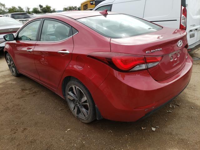 Hyundai Elantra 2016, VIN KMHDH4AE4GU511530, 3/5