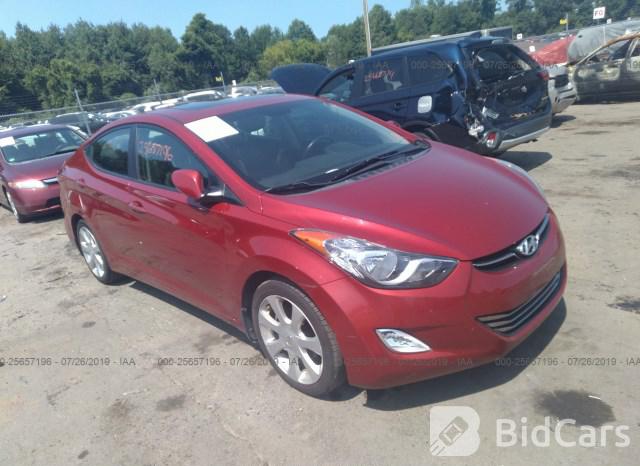 Hyundai Elantra 2011, VIN KMHDH4AE8BU086418, 1/5