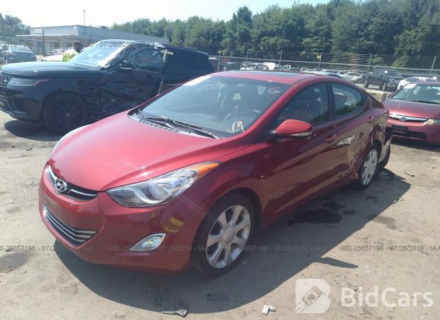 Hyundai Elantra 2011, VIN KMHDH4AE8BU086418, 2/5