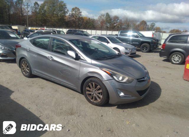 Hyundai Elantra 2014, VIN KMHDH4AE8EU143978, 5/5