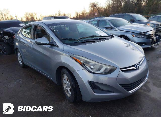 Hyundai Elantra 2015, VIN KMHDH4AE9FU226644, 2/5