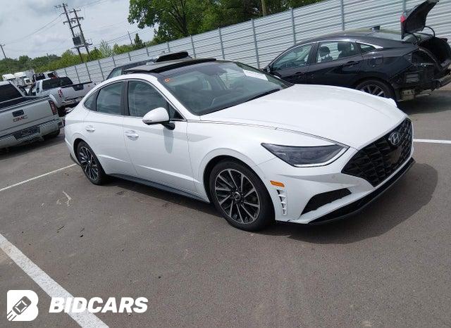 Hyundai Sonata 2021, VIN KMHL24JJ0MA026826, 4/5