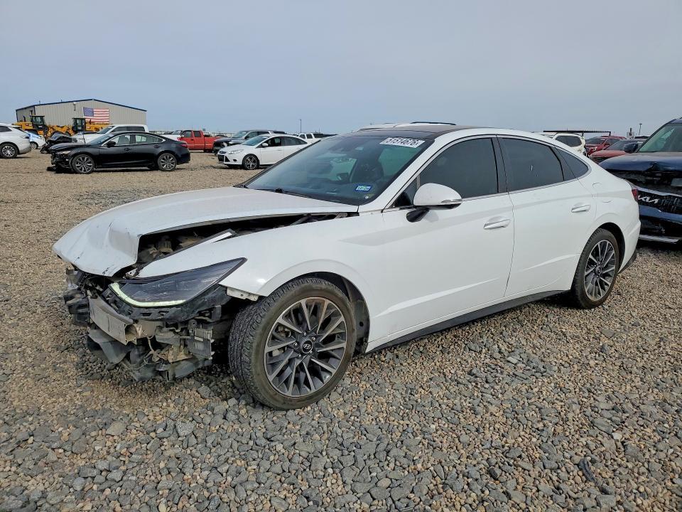 Hyundai Sonata 2021, VIN KMHL34JJ5MA032117, 3/5