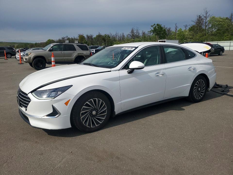 Hyundai Sonata 2021, VIN KMHL34JJ5MA032117, 4/5